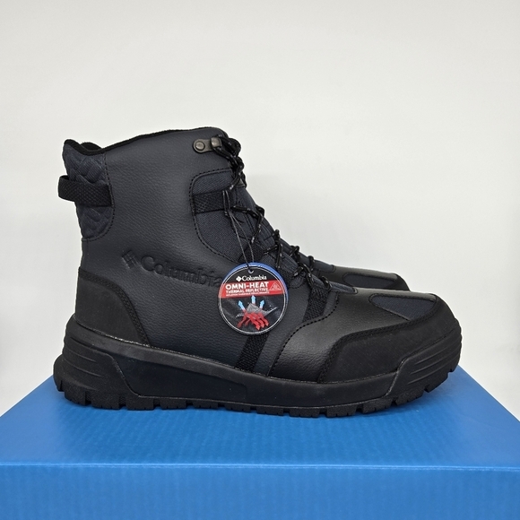 New Columbia Kodiak Pass Men\'s Waterproof Omni Heat Boots Shoes Size 13 main image 5